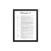 Load image into Gallery viewer, November Birthday Bible Verses Digital Download
