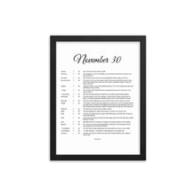 Load image into Gallery viewer, November Birthday Bible Verses Digital Download
