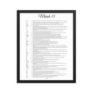 March Birthday Bible Verses Digital Download