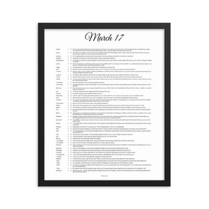 March Birthday Bible Verses Digital Download