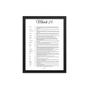 March Birthday Bible Verses Digital Download