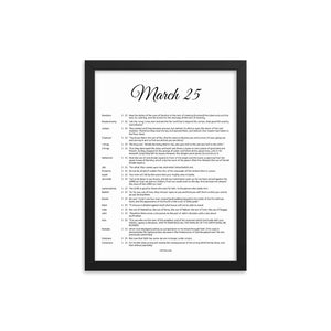March Birthday Bible Verses Digital Download
