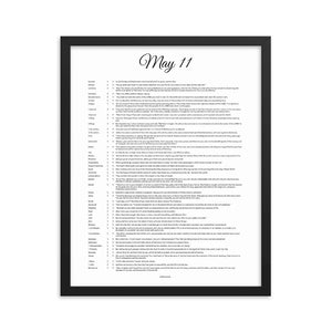 May Birthday Bible Verses Digital Download