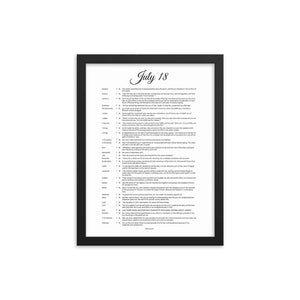 July Birthday Bible Verses Digital Download