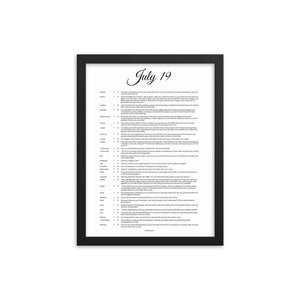 July Birthday Bible Verses Digital Download