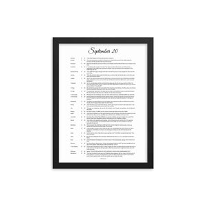 September Birthday Bible Verses Digital Download