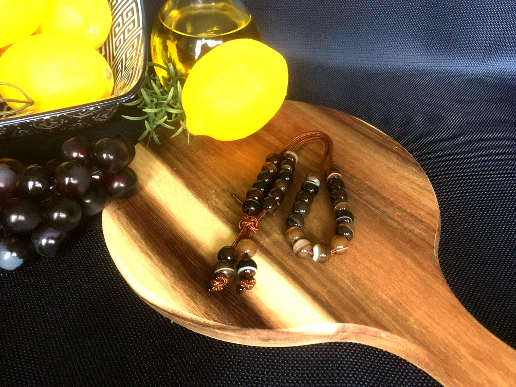 Greek Komboloi, Skill Toy, Worry Beads, Masculine Gifts, Greek Gifts for Men, Anxiety Beads, Manly Gifts, Fidget Toy Men, Handmade Gift