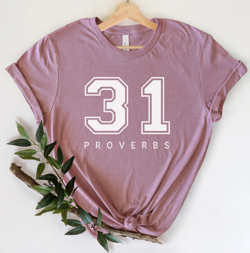 Proverbs 31, uplifting Christian, Cute Women Shirt, Faith Based T-Shirt, uplifting gifts for women, Gift for Mom, Christian T-Shirt, Bible