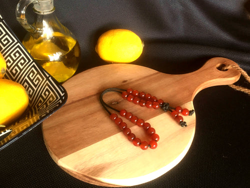 Greek Komboloi, EDC, Skill Toy, Every Day Carry, Handmade Gift, Worry Beads, Masculine Gifts, Greek Gifts for Men, Manly Gifts, EDC Fidget 