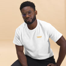 Load image into Gallery viewer, TGGF - Thank God for Good Food! - Pizza, Cheeseburger, Ice Cream, Taco Shirt - Left Chest and Back design
