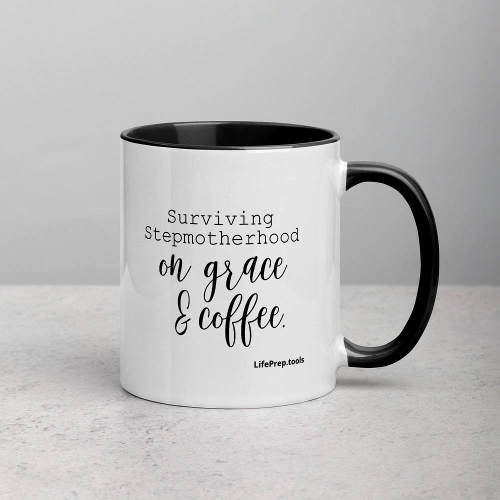 Surviving Stepmotherhood Mug with Color Inside