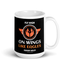 Load image into Gallery viewer, Space Themed - Fly High on Wings like Eagles - Isaiah 40:31 | Mug
