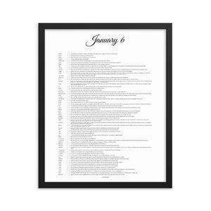 January 6 - All Bible Books, Chapters and Verses for 1:6