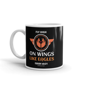 Space Themed - Fly High on Wings like Eagles - Isaiah 40:31 | Mug