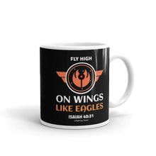 Load image into Gallery viewer, Space Themed - Fly High on Wings like Eagles - Isaiah 40:31 | Mug
