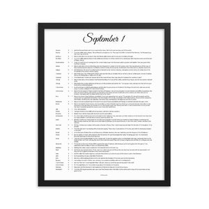 September 1 - All Bible Books, Chapters and Verses for 9:1