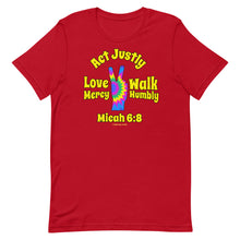 Load image into Gallery viewer, Micah 6:8 - Act Justly - Love Mercy - Walk Humbly
