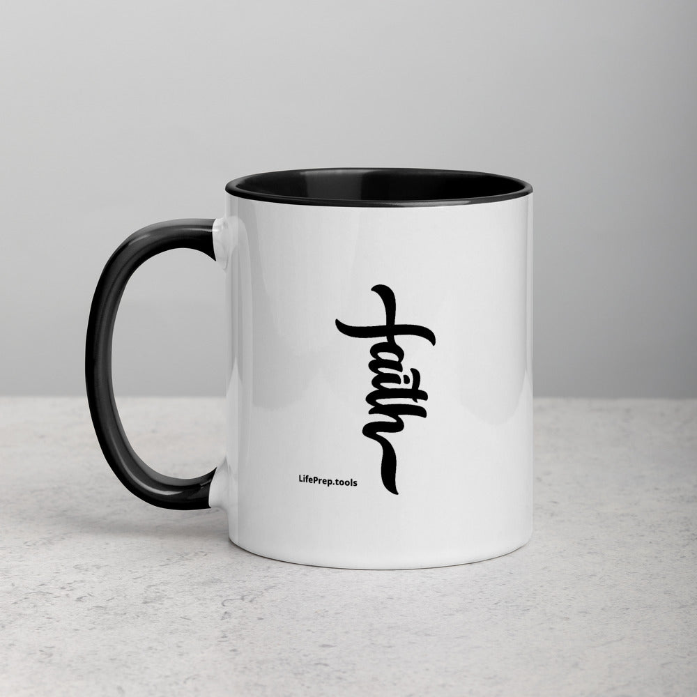 Faith Mug with Color Inside