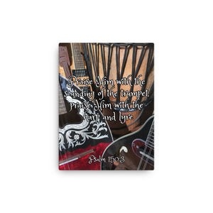Praise Him - Canvas - Psalm 150:3