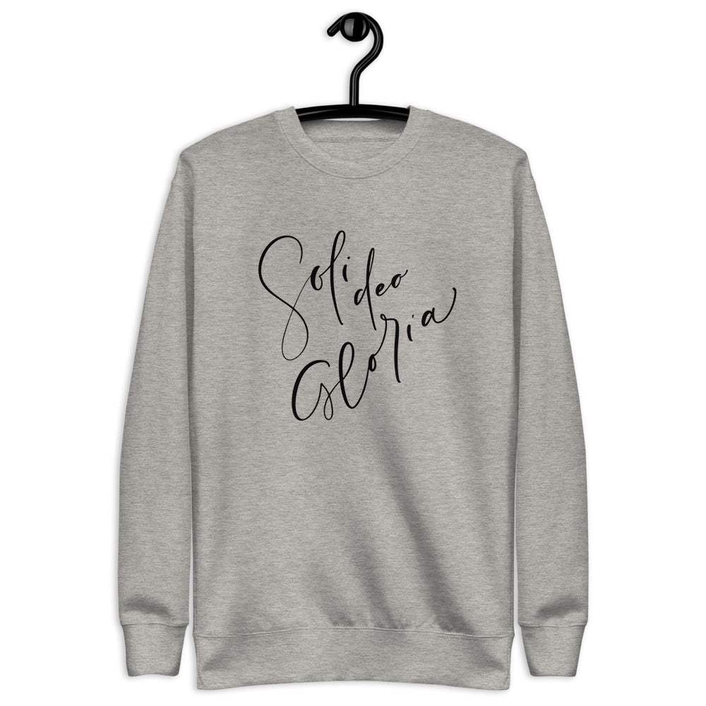 Soli Deo Gloria - Unisex Fleece Pullover Sweatshirt