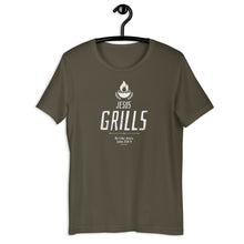 Load image into Gallery viewer, Jesus Grills, Be Like Jesus - John 21:8-9 - Unisex T-Shirt
