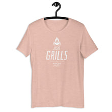 Load image into Gallery viewer, Jesus Grills, Be Like Jesus - John 21:8-9 - Unisex T-Shirt
