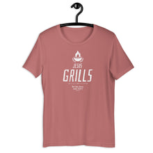Load image into Gallery viewer, Jesus Grills, Be Like Jesus - John 21:8-9 - Unisex T-Shirt
