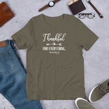 Load image into Gallery viewer, 1 Thessalonians 5:18 - Thankful Unisex T-shirt

