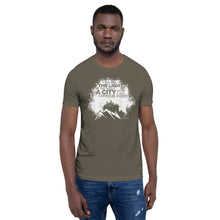 Load image into Gallery viewer, City on a Hill Matthew 5:14-16 Unisex t-shirt

