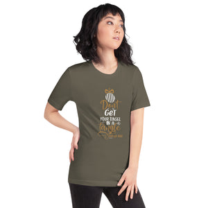 "Don't Get Your Tinsel In A Tangle (God's got this!)" Unisex t-shirt