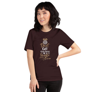 "Don't Get Your Tinsel In A Tangle (God's got this!)" Unisex t-shirt